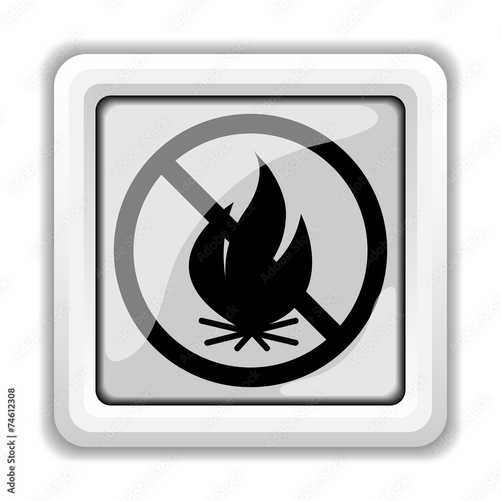 Fire forbidden icon Fire forbidden icon