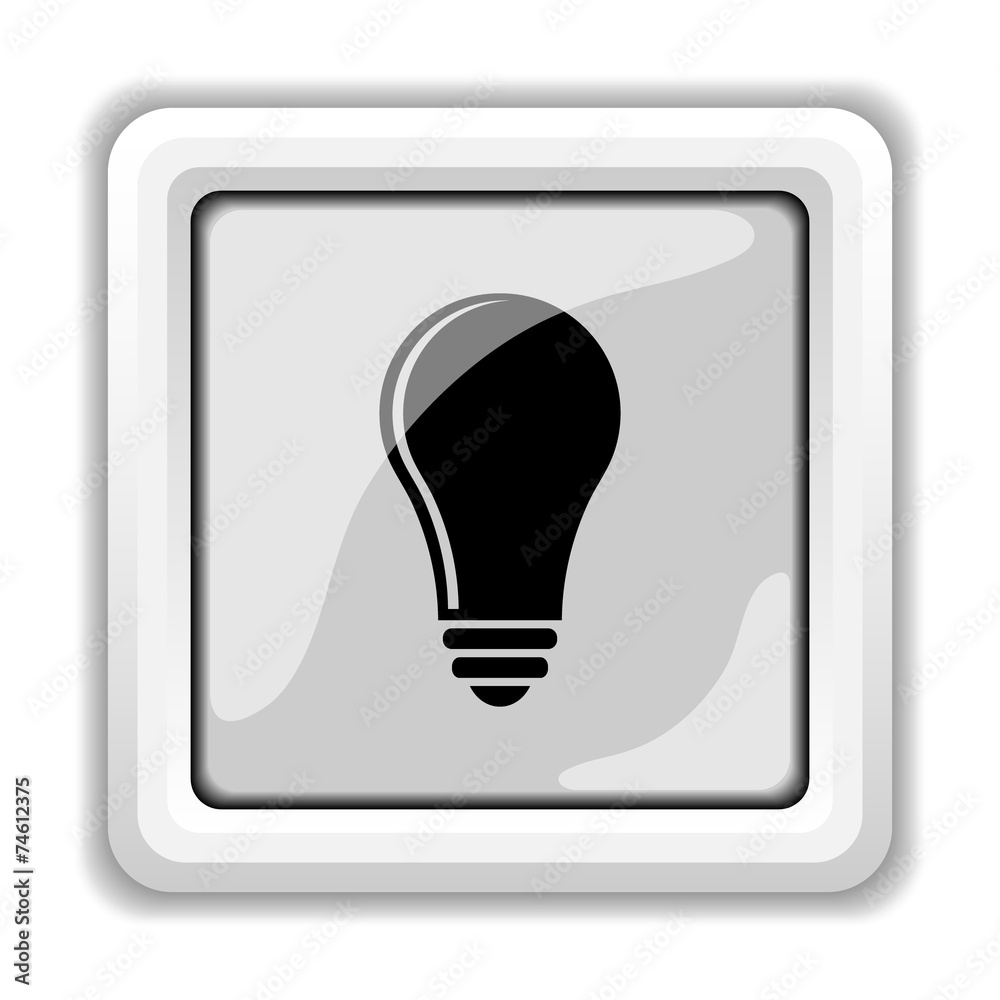 Light bulb - idea icon Light bulb - idea icon