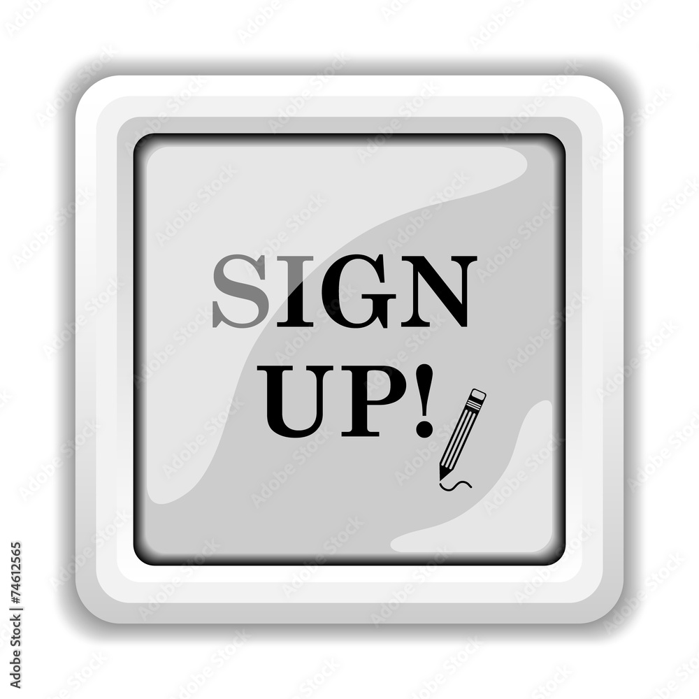 Sign up icon