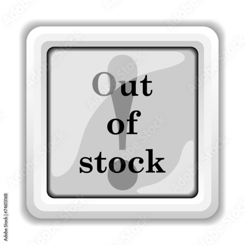 Out of stock icon