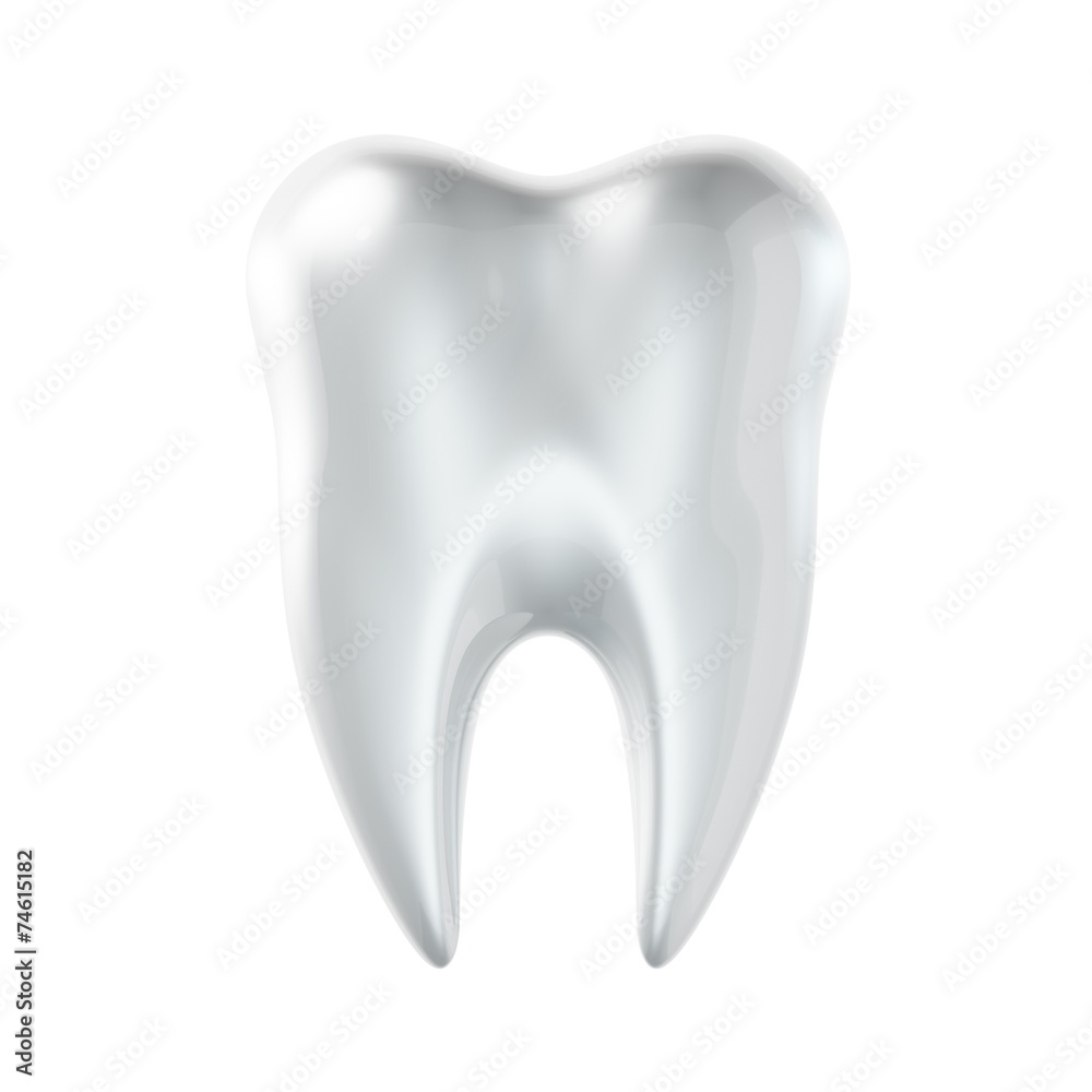 3d isolated healthy dental on blue background 3d isolated healthy dental on blue background