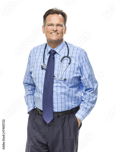 Handsome Smiling Male Docto...
