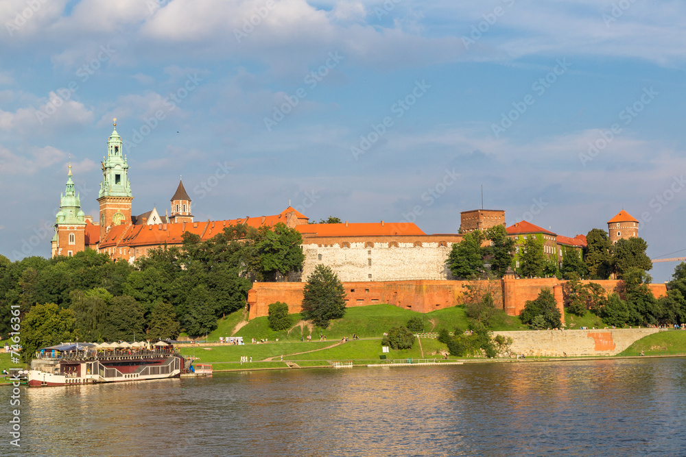 Wawel castle in Kracow