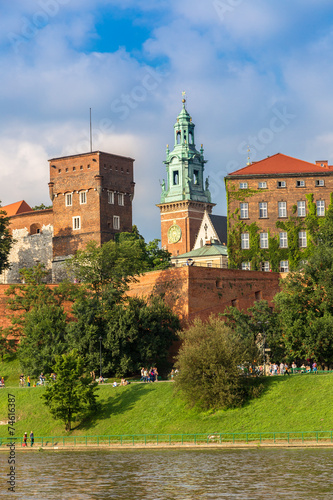 Wawel castle in Kracow #74616387