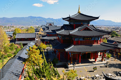 Mu's Mansion in Lijiang old town,China