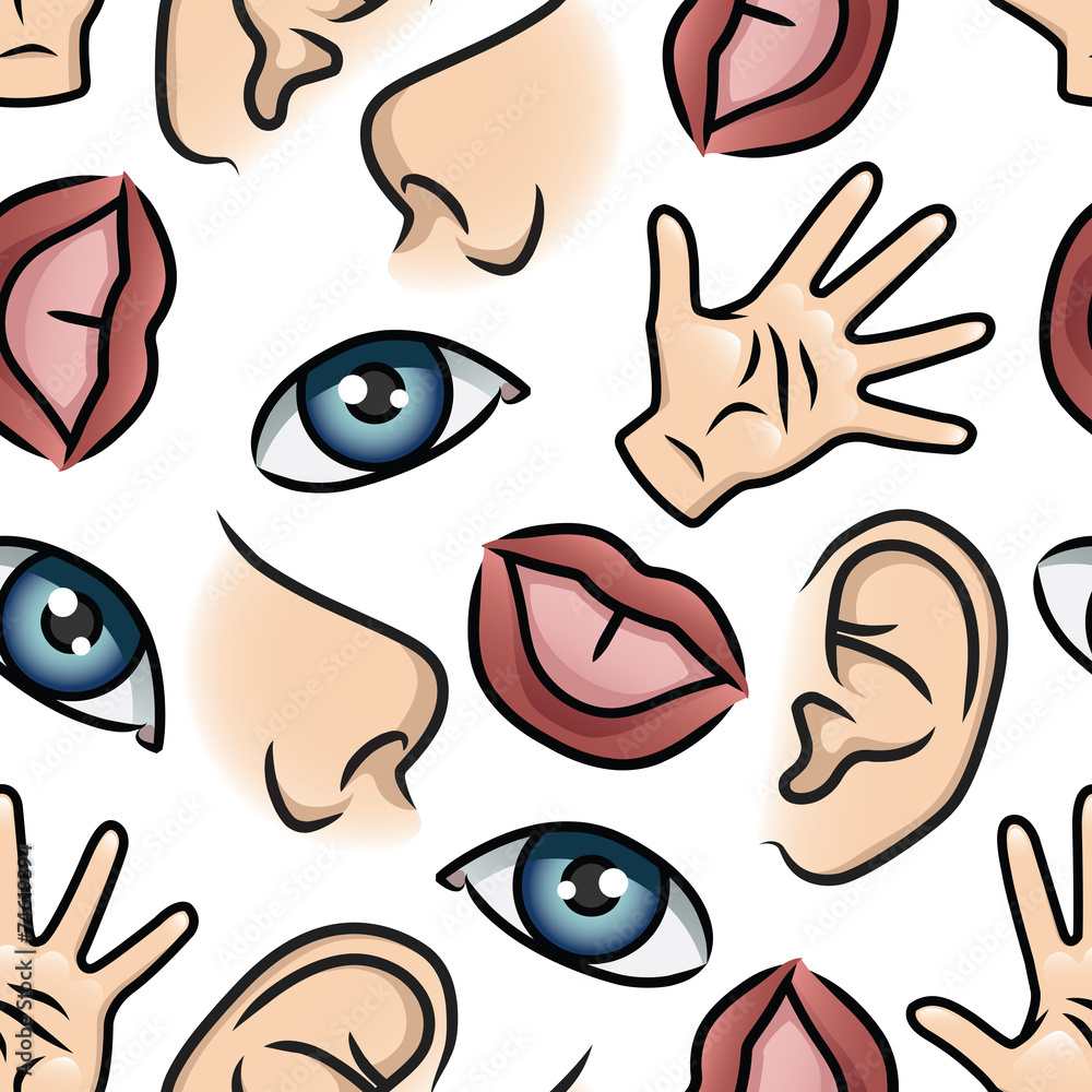 Five Senses Pattern Five Senses Pattern