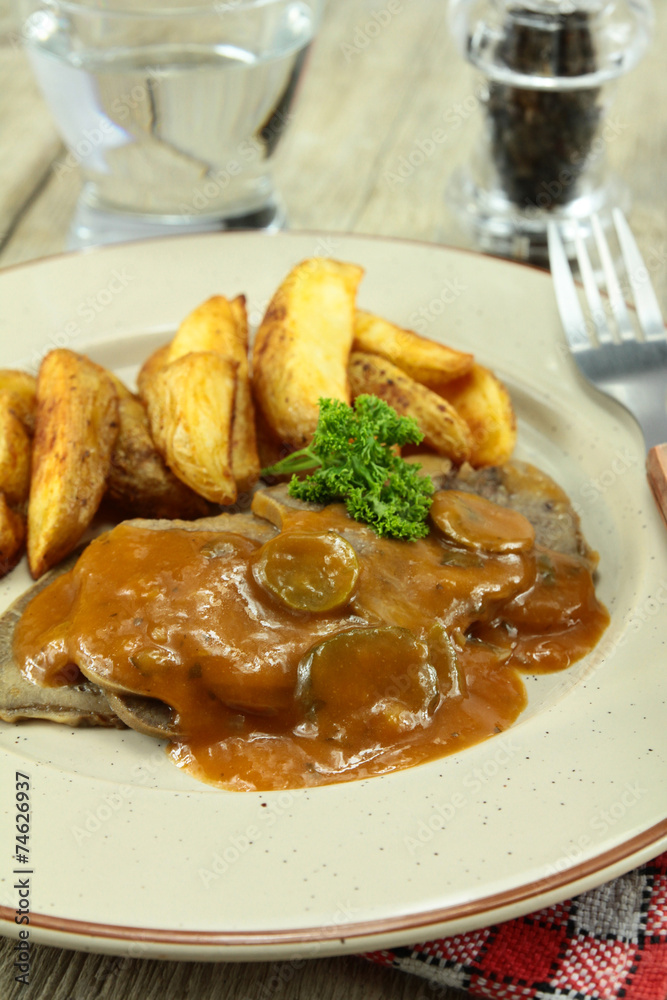langue de boeuf sauce piquante langue de boeuf sauce piquante