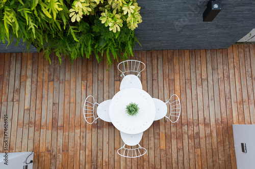 Outdoor coffee table