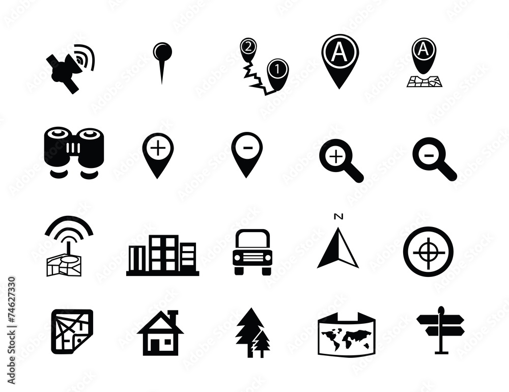 Set of web icons Set of web icons