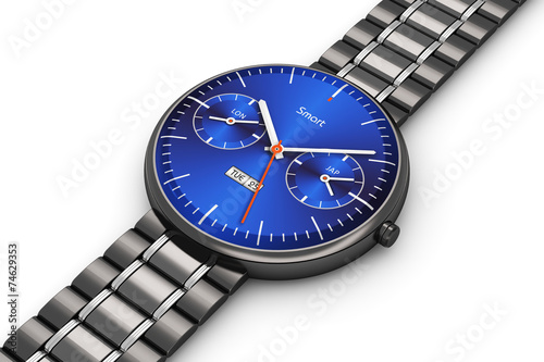Black luxury smart watch