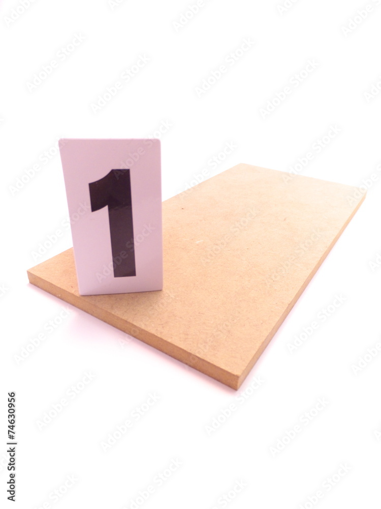 数字 土台 フリースペース 1 Stock Photo Adobe Stock