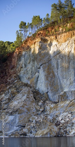  mining acidic lake located in Rio Tinto, Spain.