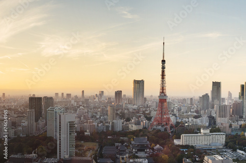 Tokyo Tower, Japan © somchaij