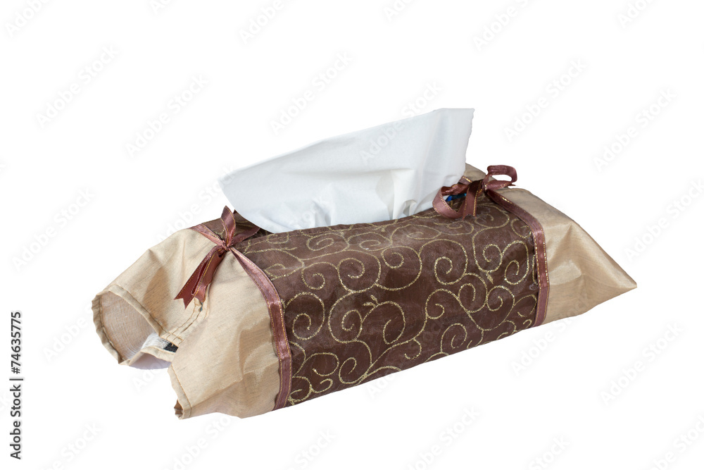 Naklejka premium Decorative Tissue Box