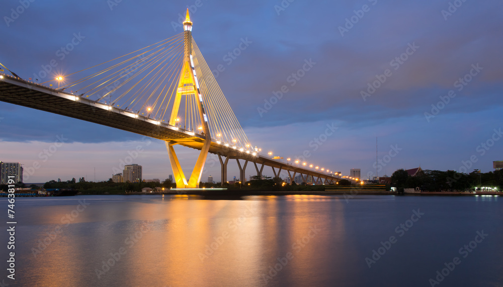 Naklejka premium King's Bridge, Thailand