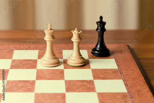 strategic moves  chess game 