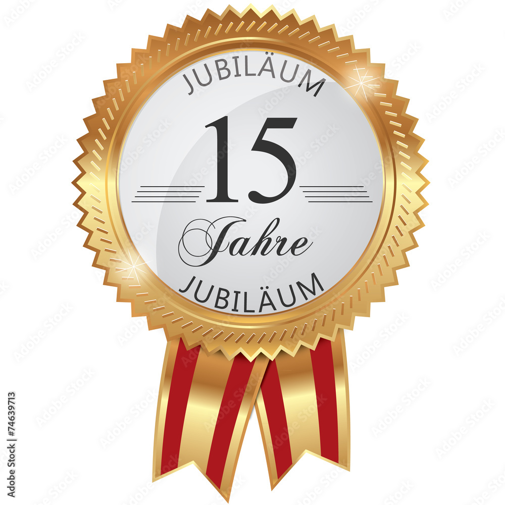 Jubiläum für 15 Jahre Jubiläum für 15 Jahre