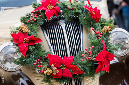 Christmas wreath photo
