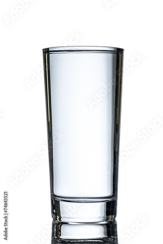 One full highball of water
