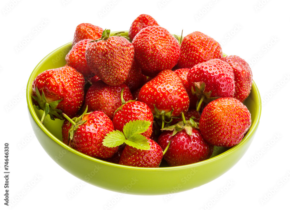 Strawberry in the bowl Strawberry in the bowl