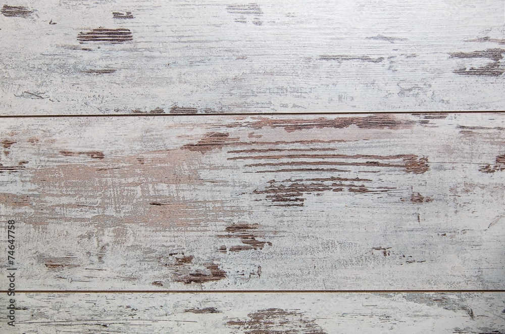 Fototapeta premium Old white wooden planks