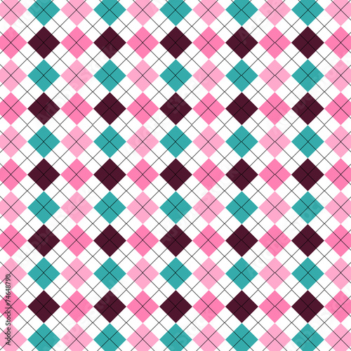 Patrón textil retro