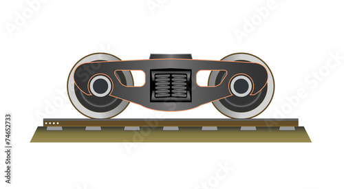 Wheels and bogie