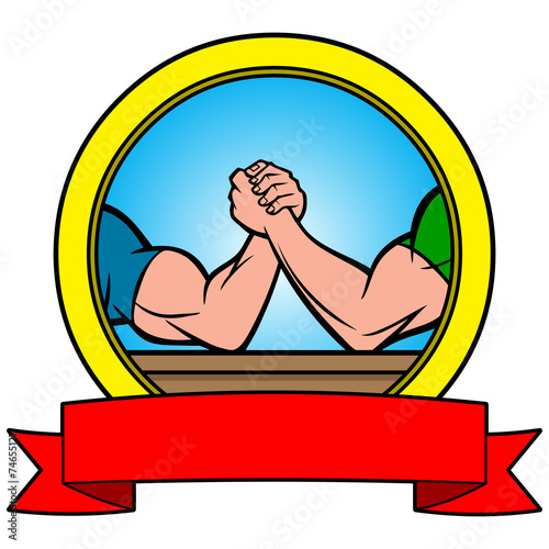 Arm Wrestling Banner