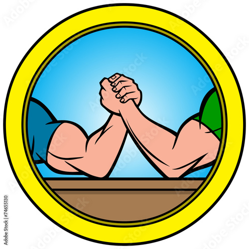 Arm Wrestling Icon