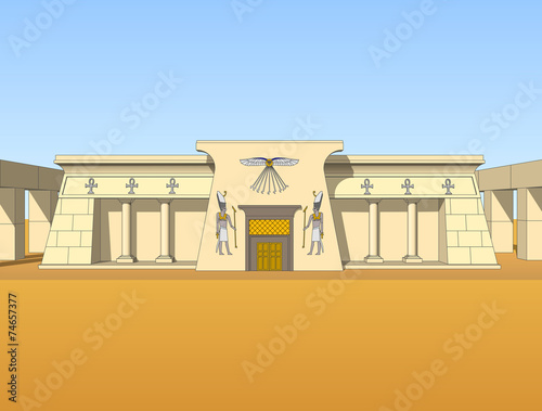 Building in Egyptian style