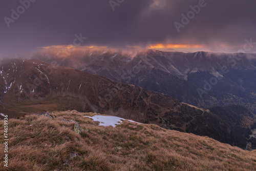Sunrise in Fagaras Mountains © porojnicu