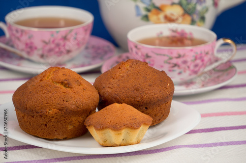 Muffins and tea