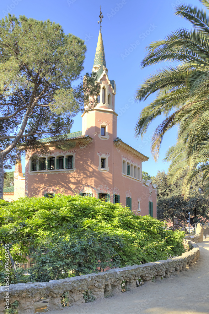 Barcelona. In the Park Guell