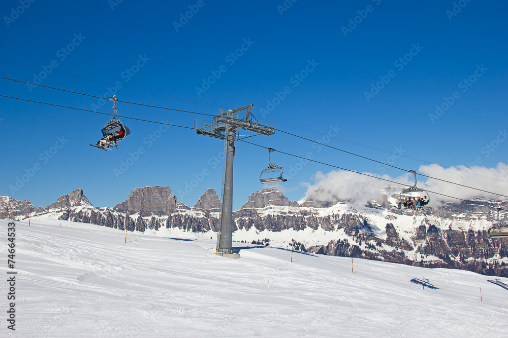 Winter in alps Winter in alps