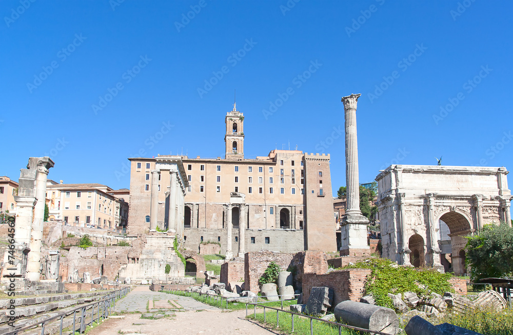 Ruins of the forum