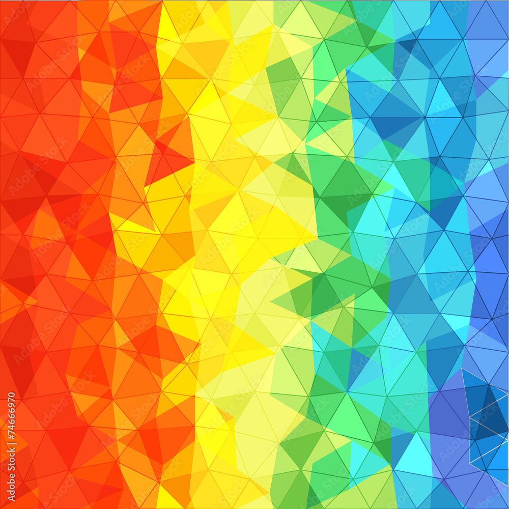 Abstract background of different color triangles Abstract background of different color triangles