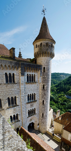 ROCAMADOUR Episcopal palace in Rocamadour photo