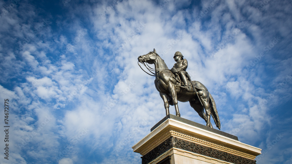Obraz premium King Rama V Equestrian Monument