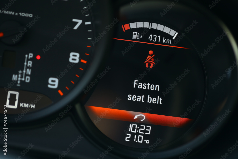 Fototapeta premium Seat belt icon