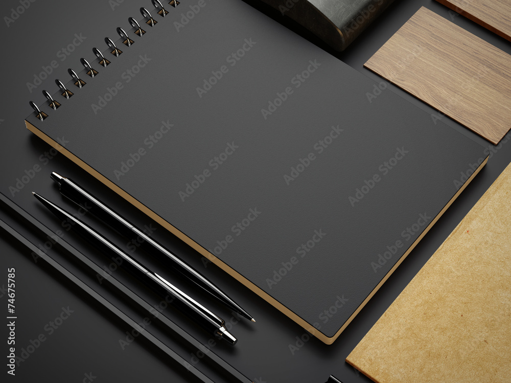 craft and black branding elements on paper background craft and black branding elements on paper background