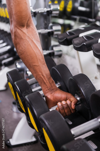 Choosing weights.