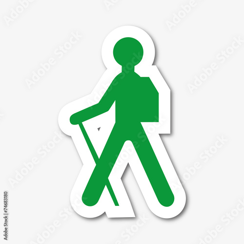 Logo randonnée.
