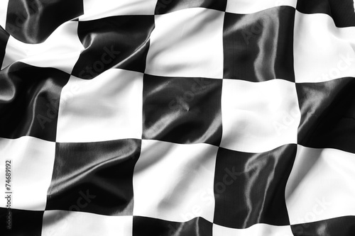 Checkered racing flag © Stillfx