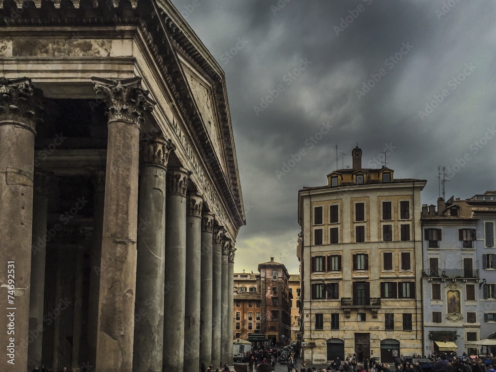 the Pantheon in Rome