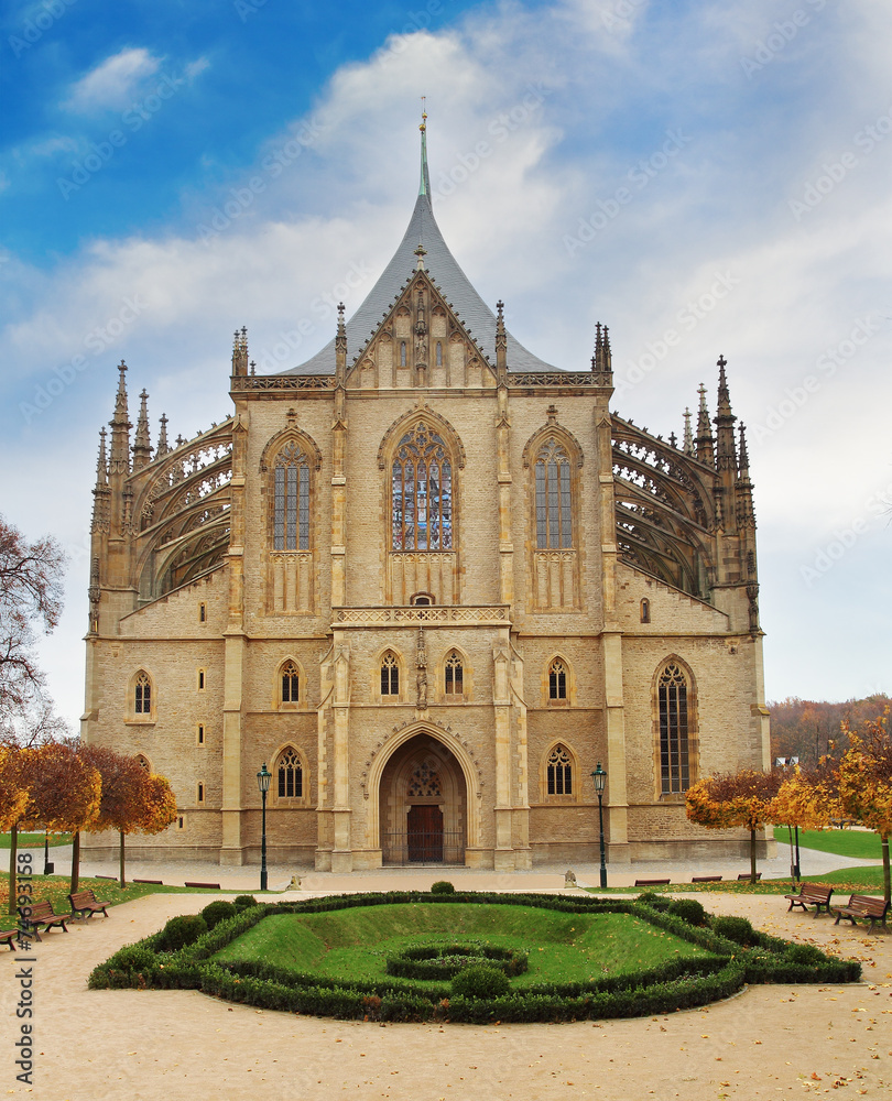 Cathedral of St Barbara in Kutna Hora