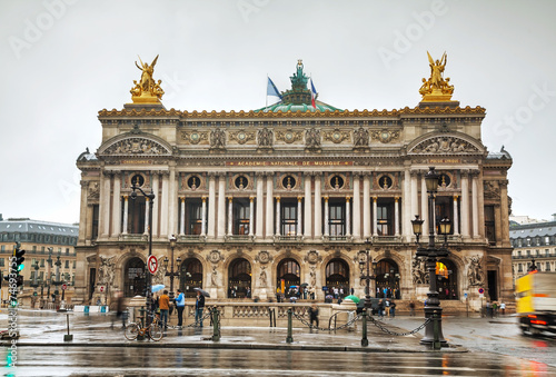 The Palais Garnier (National Opera House) in Paris, France
