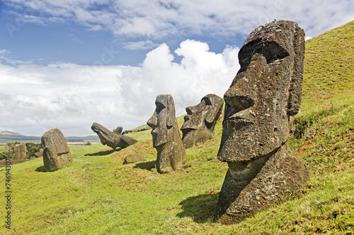 Rapa Nui National Park on Easter Island photo