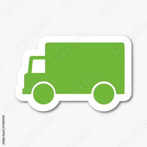 Logo transport. Camion.