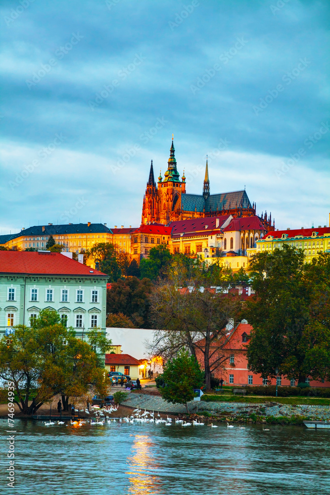 Old Prague cityscape