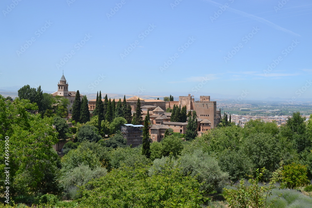 Alhambra view, Granada